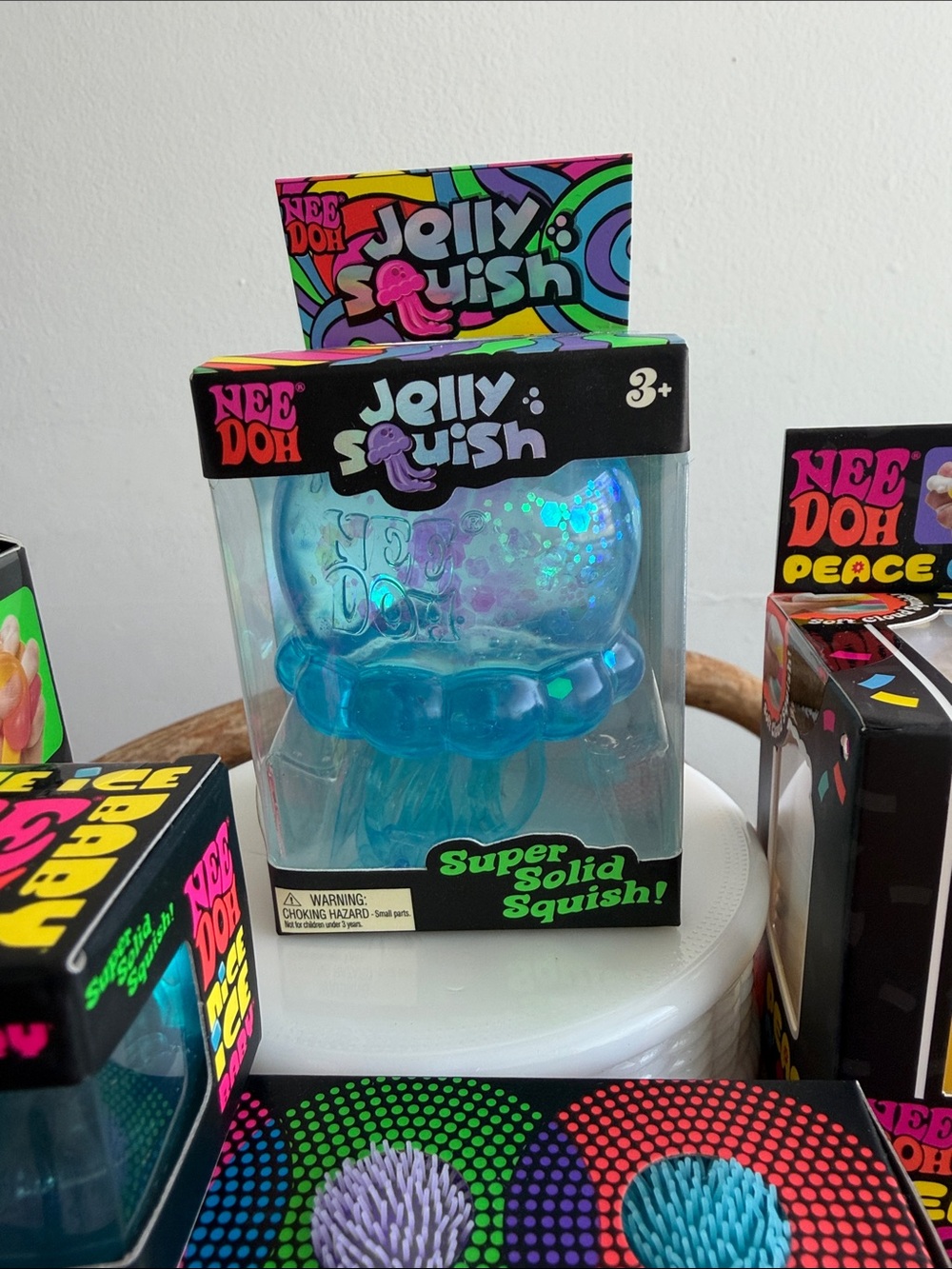 NeeDoh viral Squish Sensory Bundle - Jelly Squish, Peace O’ Cake, Nice-sicle - Picture 3 of 5